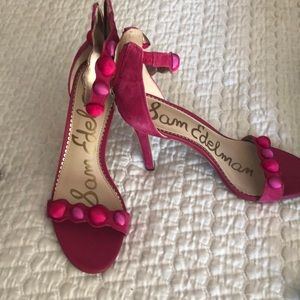 Hot pink heels